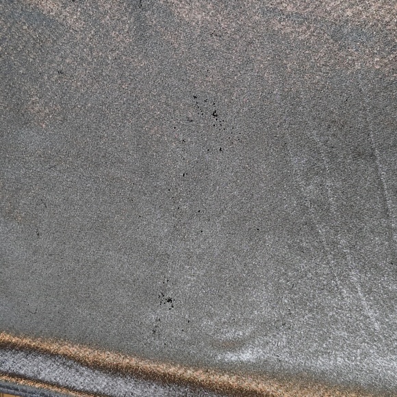 NWT Rue 21 Shiny Silver Stretch Pants SZ M Rue21 - Picture 7 of 8